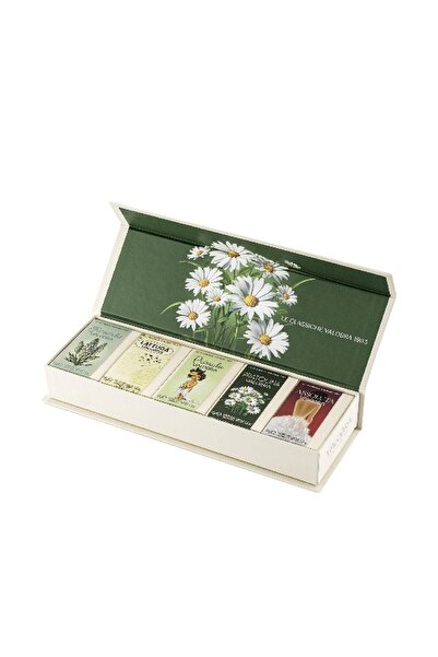 Valobra صندوق هدايا ريسيدا - طقم صابون 5 قطع 5 × 45 جم