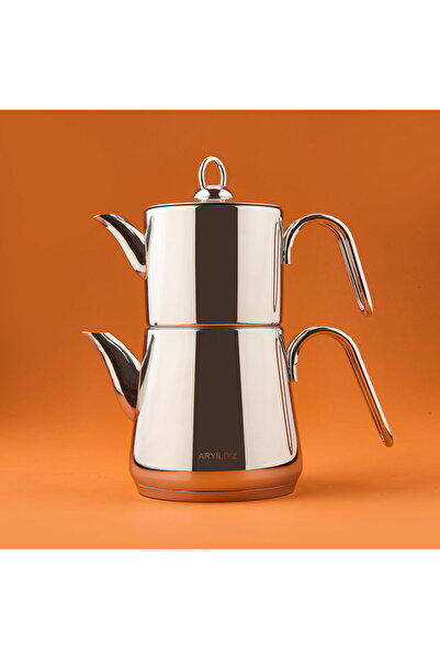 MATMEL Alya Teapot Set - Gray - 1.75 Lt + 1 Lt