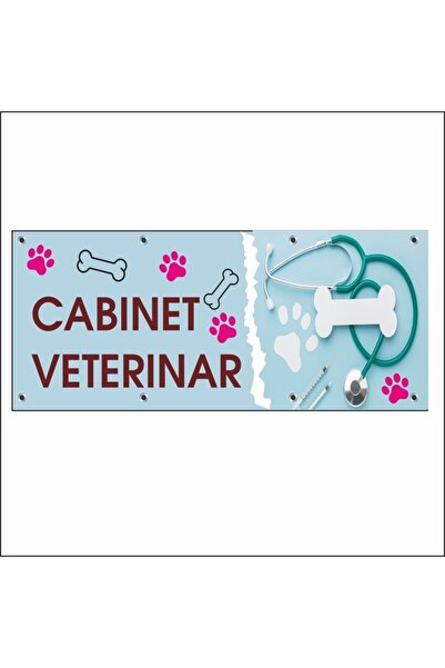 media Banner "Cabinet veterinar" model 2, 150 x 60 cm