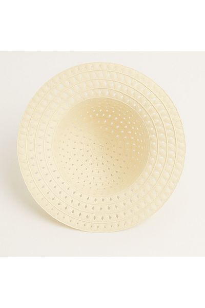DUBAİ ÇOCUK Girl's Straw Summer Hat – Wide Brim