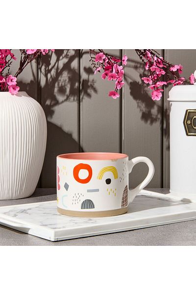 MATMEL Kitchen Bohemia Mug - Colorful - 400 ml