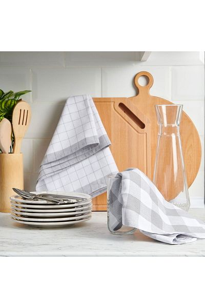 MATMEL Home Madrid 2-Piece Drying Cloth - Gray - 45X65 cm