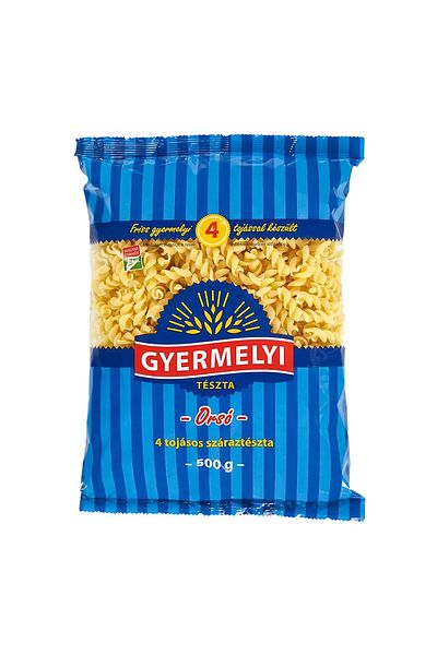 Gyermelyi Paste Spirale, Fusilli, 500 g x 6