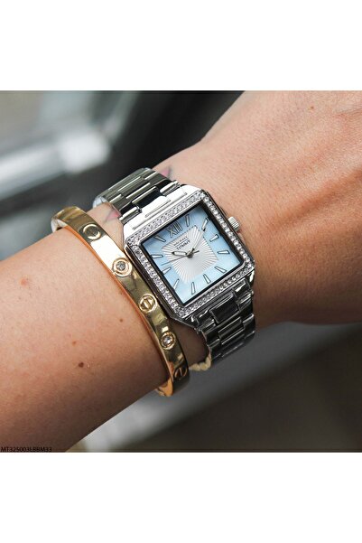 MICHAEL TOMMY Mt325003Lbbm33 Women Wrist Watch with Steel Band