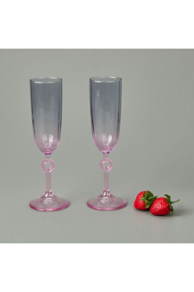 MATMEL 2-Piece Footed Glass - Colored - 150 ml