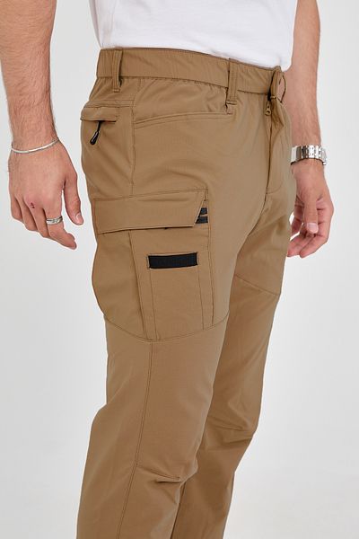 Camp Scoutland Camp525 Outdoor Tactical Water Repellent Lycra Καλοκαιρινό ανδρικό μουσταρδί τακτικό παντελόνι