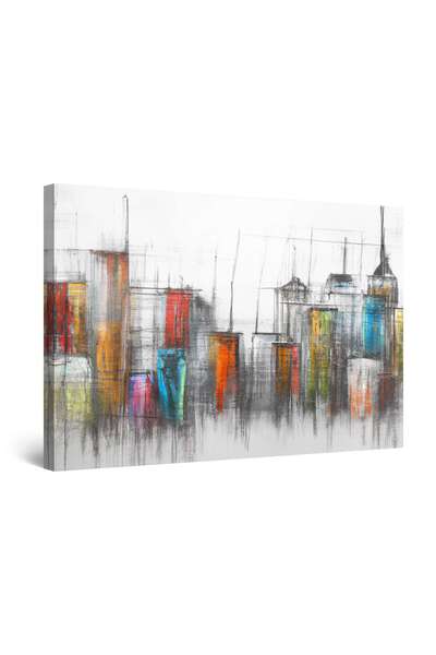 startonight Tablou DualView Startonight Abstracta Desen Oras Umbre Colorate, ...