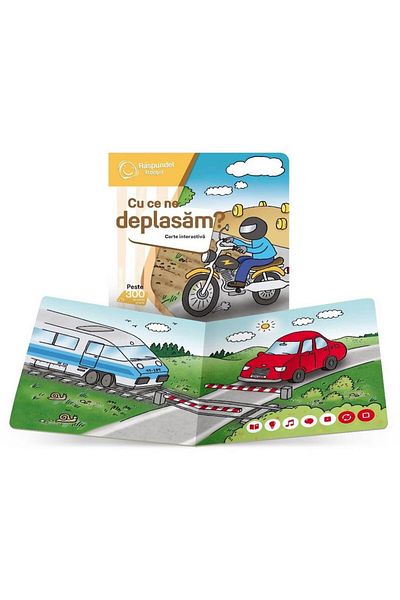 Albi Raspundel Istetel, carte Cu ce ne deplasam