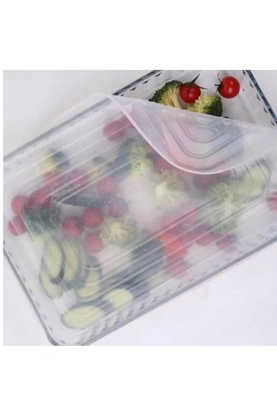 mucit home Silicone Rectangular Pyrex Lid Food Compatible