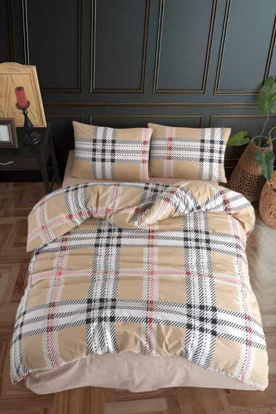 Karden Flower طقم غطاء لحاف مزدوج من القطن من تشيستر رانفورس