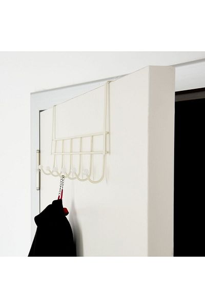 MATMEL Eko 6-Piece Door Back Hanger - White