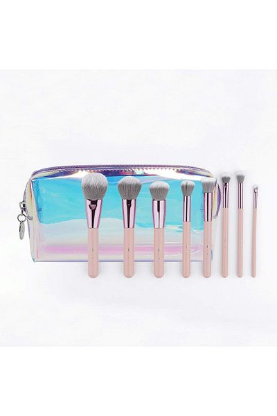 Bh Cosmetics BH Cosmetics Dreamy Opus Makeup Brush Set with Bag - 9 Pieces. M34