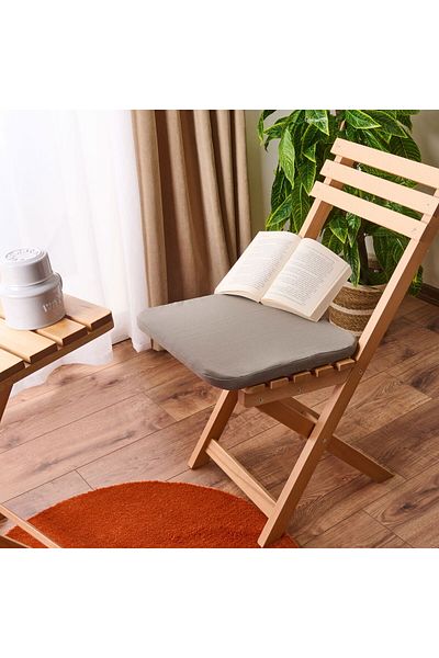 MATMEL Dinant Chair Cushion - Anthracite - 38X38 cm