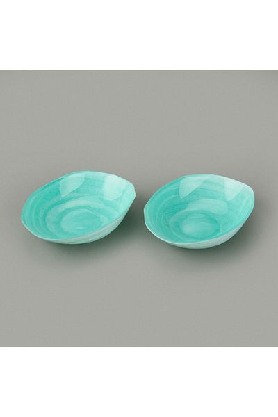 MATMEL Kronos 2-Piece Serving Plate - Blue - 15 cm