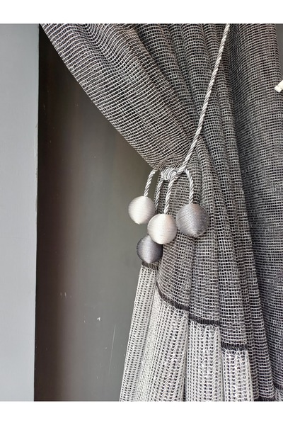 DİLETTO 4 Ball Braçol Cornice Mounted Curtain Accessory