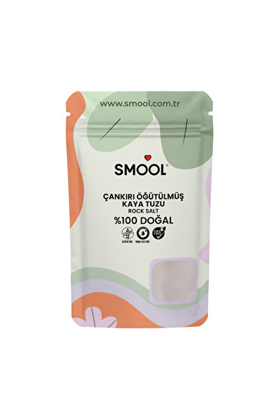 SMOOL Çankırı Kaya Tuzu Öğütülmüş 1000 gr - Yüksek Mineralli - Katkı Maddesi İçermez