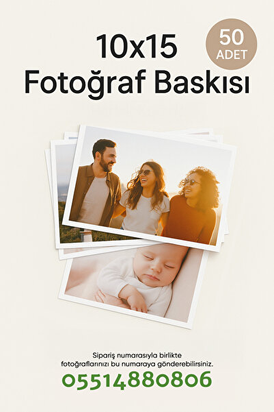 To Design Lab 10x15 Fotoğraf Baskısı 50 Adet