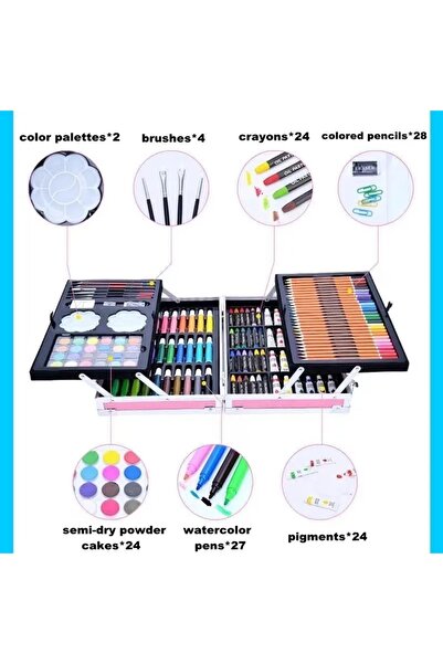 rexa مجموعة أقلام تلوين من الألومنيوم، مجموعة أدوات مكتبية، أقلام ألوان مائية...