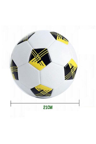 rexa 21cm White and Yellow Soccer Ball