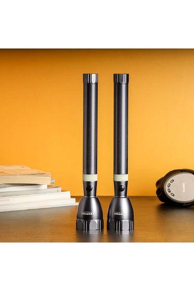 KRYPTON Rechargeable LED Flashlight | 2000m Beam | 4H Runtime | CREE T6 | Shockproof | Outdoor Use
