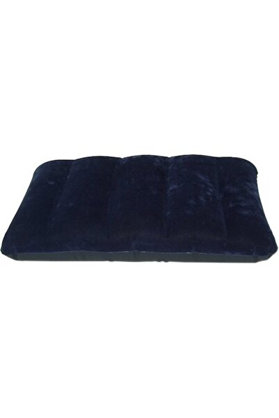 Intex Pernă gonflabilă Ntex acoperită cu catifea 43x28x9cm