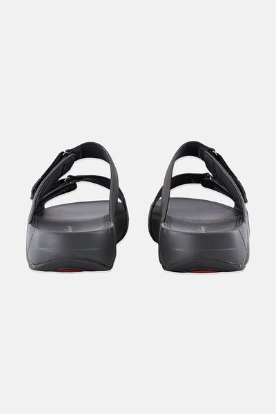 English Laundry Men 2 Strap Slip On Arabic Sandals, Grey