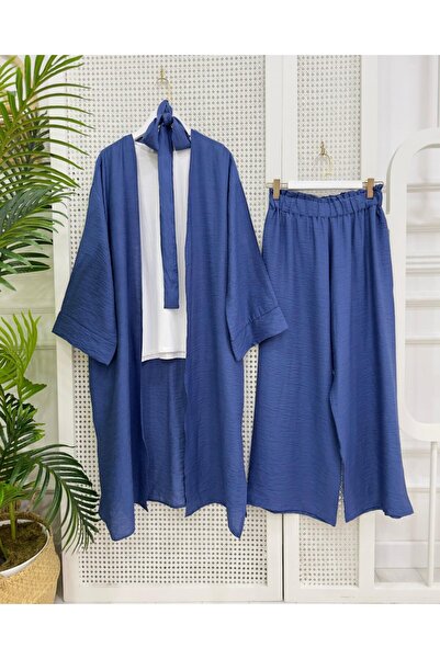 onix First Abaya Takım indigo