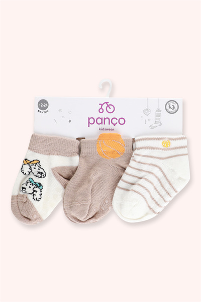 Panço 3'lü Patik Çorap Set
