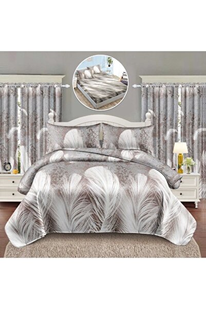 CHIRASO CHIRASO FINET Bedding Set, 6 Pieces with Drapery, Sheet 140x200, Quilt 160x200