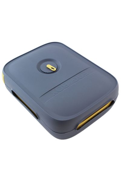 OEM Egg storage container, 3 rows, 18-20 eggs, plastic, gray/yellow