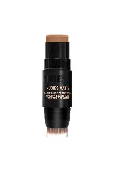 NUDESTIX نوديز مات برونزر - عصا تحديد الوجه مزدوجة الأطراف بوندي بيل (7 جم)