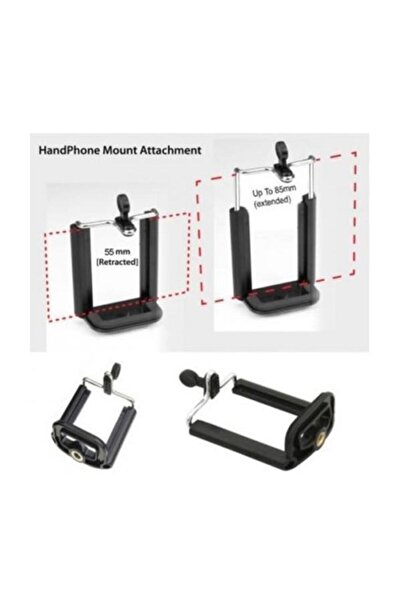Genel Markalar Cep Telefonu Tripod Bağlantı Aparatı uyumlu