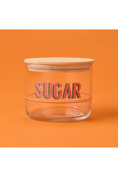 Rakle Dia Retro Glass Jar with Lid - Colorful - 535 ml