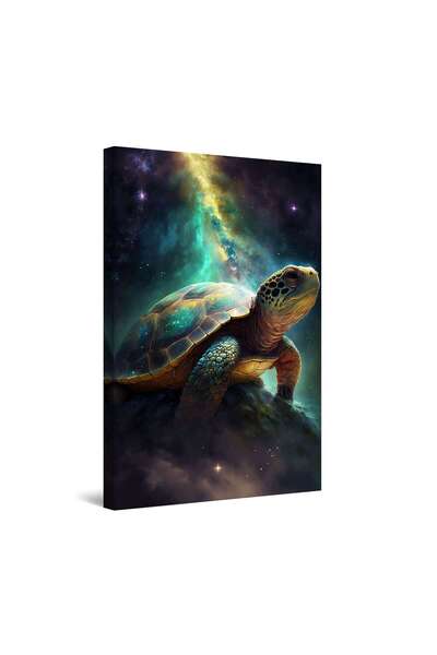 startonight Tablou DualView Startonight Testoasa Plina de Culoare, luminos in intuneric, 60 x 90 cm