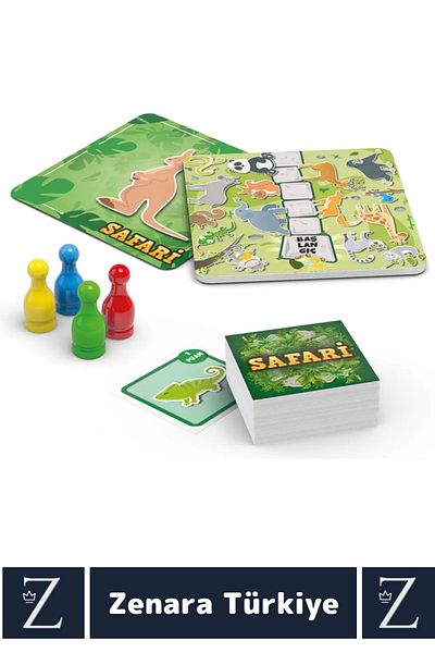 Zenara Visual Perception Strategy Skill Nature Safari Jungle Animal Knowledge Educational Fun Learning Game Safari