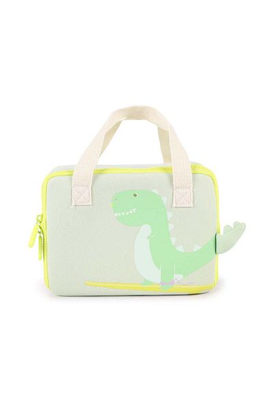 SunnyLife Neoprene Lunch Bag Surfing Dino - Ice Mint