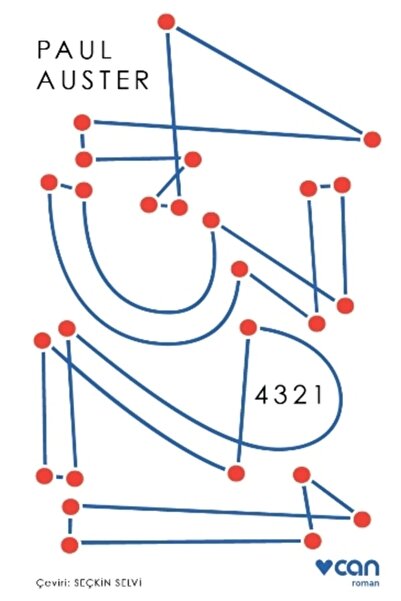 Can Yayınları 4 3 2 1-paul Auster