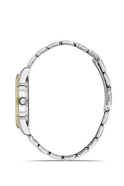 DAVID GUNER White Dial with Yellow White Coating Men's Watch Dg-8754Ga-D1