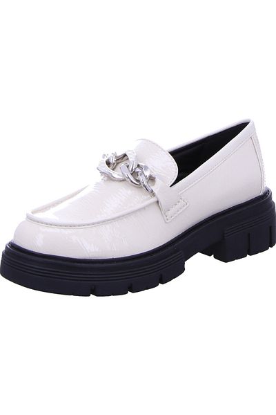 Marco Tozzi Sportliche Slipper für Damen v béžové barvě