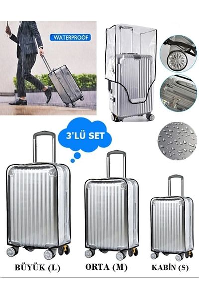 MY SARACİYE (My Transparent) Case for Case Set - Cabin+ Medium + Large