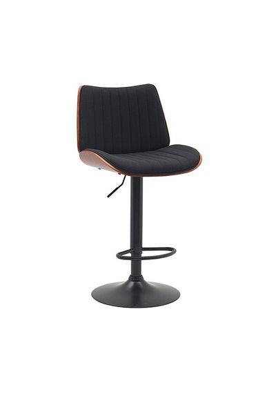 Generic Bar Stool Modern Adjustable Height Fabric Upholstered 360°Swivel Bar Chairs for Cafe & Dining Room