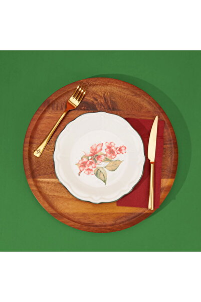 MATMEL Kitchen Orchid 6-Piece Dessert Plate - Colorful