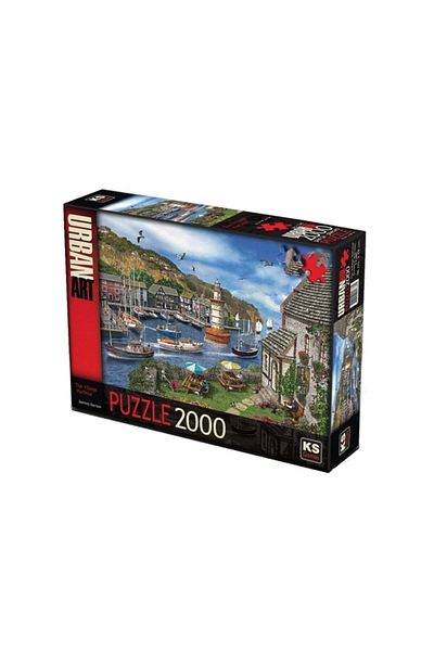 Ks Puzzle Ks Games Puzzle 2000 Pieces Village Harbor 11386