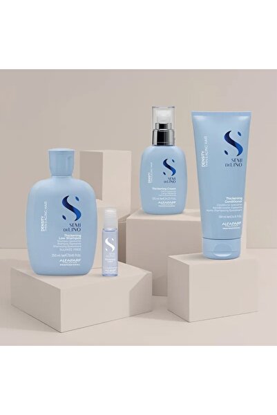 Alfaparf Milano Alfaparf Semi di Lino Șampon Densificant pentru Păr Subțire 1000 ml + Balsam 1000 ml