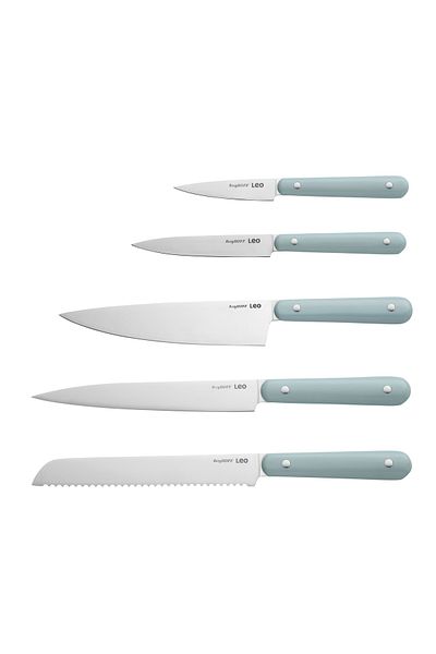 Berghoff Slate Knife Set, 5 Pieces, Steel, Blue