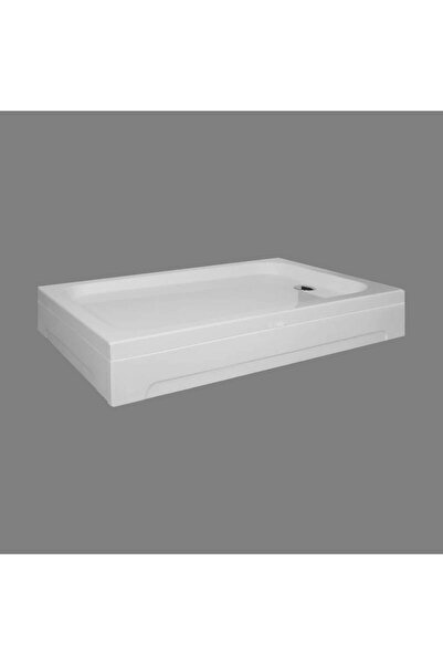 vendor store 70x100 Dikdörtgen Panelli ve Ayaklı Akrilik Duş Teknesi