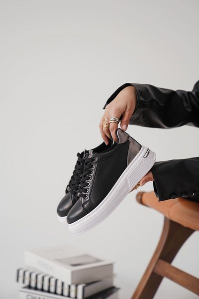 Zerenyus Pantofi sport negri Vega Premium Platinum pentru damă
