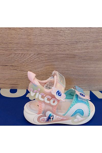 Vicco Vi̇cco Ari̇al Girl's Powder Phylon Sandals