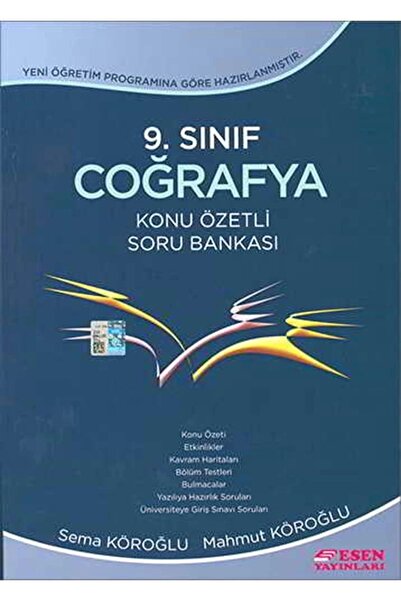 Esen Yayınları Esen 9. Sınıf Coğrafya Konu Özetli Soru Bankası
