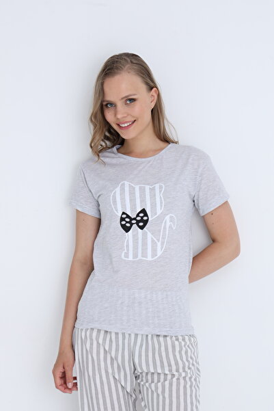 STELLAPİNK Σετ γυναικεία βαμβακερή πιτζάμες